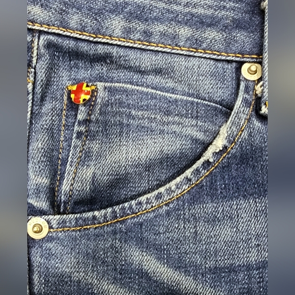 Hudson Bacara straight flood cuffed jeans, size 26 - Picture 2 of 10